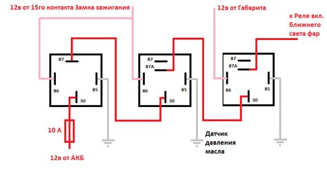 Автоматическое включение подсветки при включении фар
