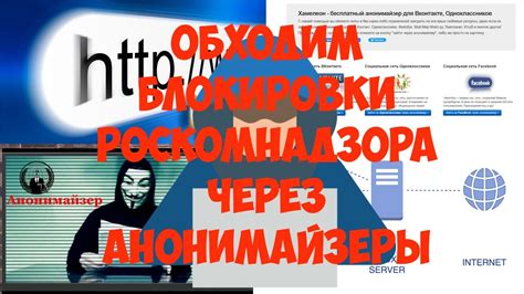 Анонимайзеры для обхода блокировки