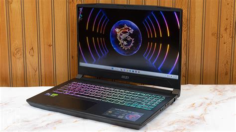 Включение ноутбука MSI Katana