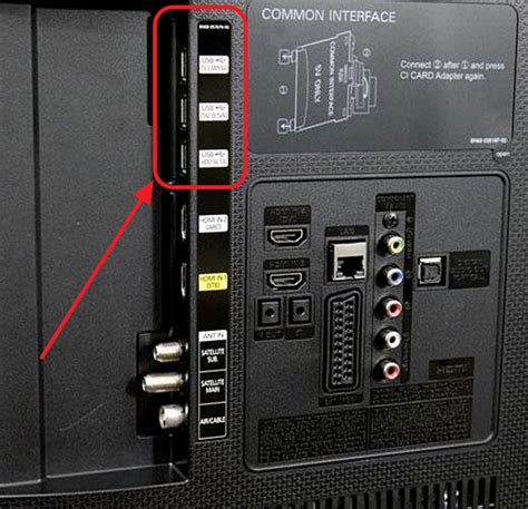 Включение USB на телевизоре