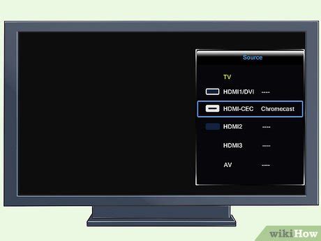 Включите телевизор и выберите HDMI-вход