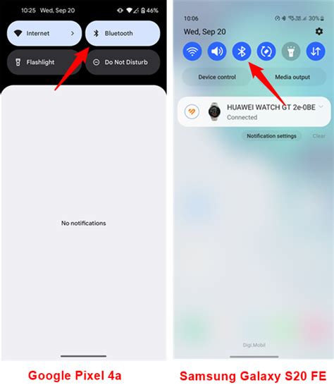 Включите Bluetooth на вашем телефоне Xiaomi
