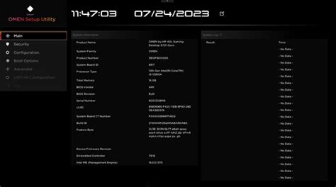 Возможные проблемы при доступе к BIOS на HP Omen