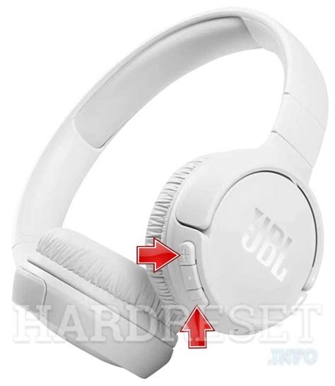 Восстановление заводских настроек JBL Tune 600BTNC