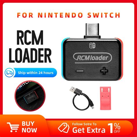 Вставьте RCM Loader в порт USB Nintendo Switch