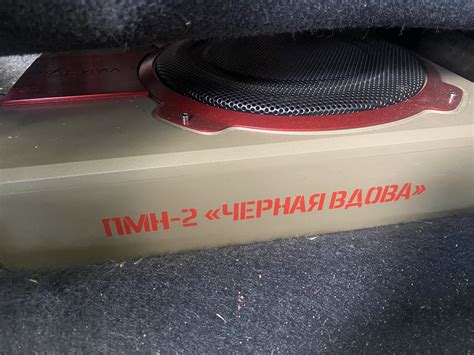 Выбор и установка активного сабвуфера Урал Черная Вдова
