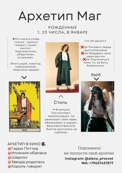 Готовим характеристики и архетип