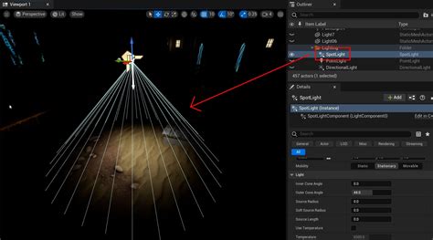 Добавление компонента Directional Light