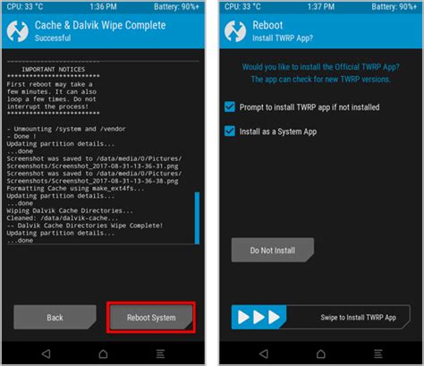 Загрузка и установка TWRP на Xiaomi без ПК и рут