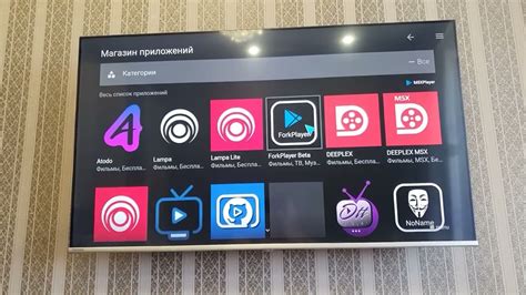 Запуск приложения YouTube на телевизоре Toshiba