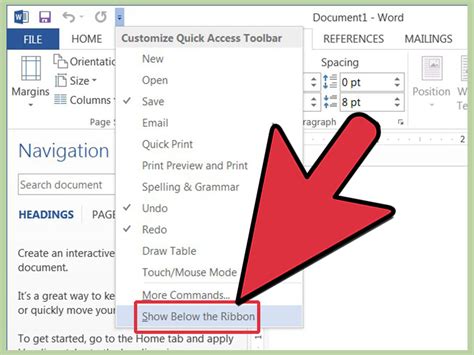 Изучение инструментов Word