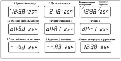 Инструкция по настройке часов VST DC5V: