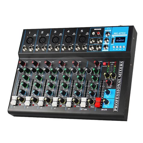 Инструкция по подключению и настройке микшера Yamaha MG 07XU