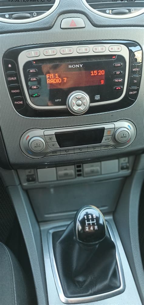 Использование дополнительных функций радио на магнитоле Sony для Ford Focus 2 рестайлинг
