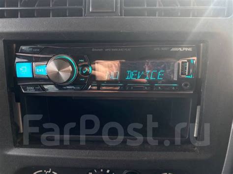 Использование системы автоматической настройки звука в автомагнитоле Alpine 92BT
