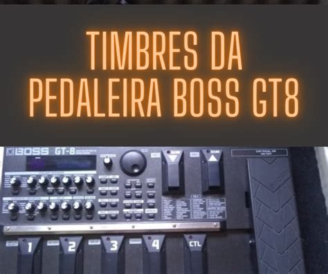 Использование эффектов и пресетов Boss GT8