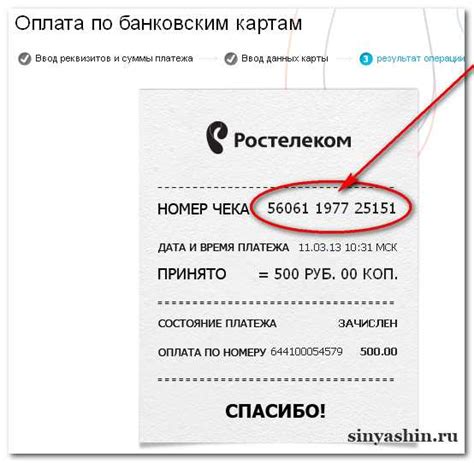 Какие данные содержатся на чеках