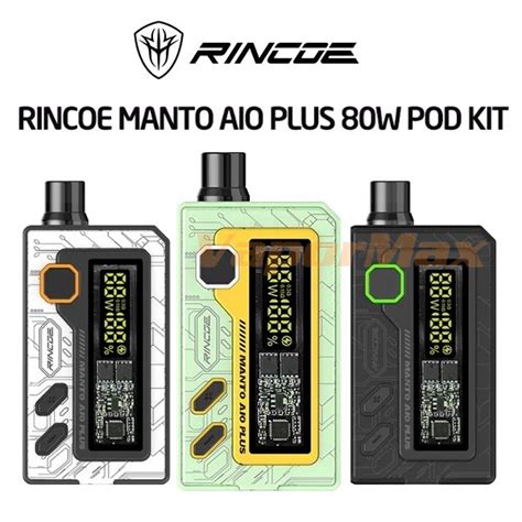 Как вдыхать пар с Rincoe Manto AIO Plus Kit