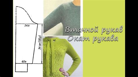Как изменить длину рукавов джемпера