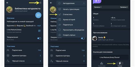 Как найти раздел "Голоса и уведомления"
