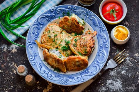 Как подать кляр с порционированным мясом