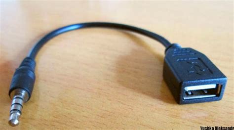 Как подключить и настроить USB через AUX