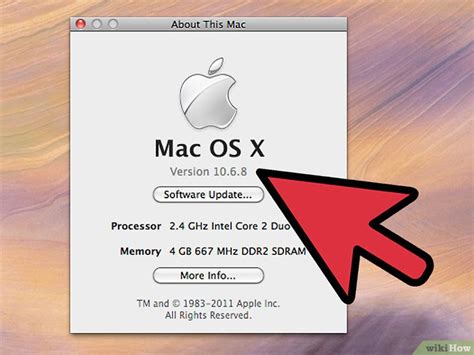 Как узнать версию через "Об этом Mac"