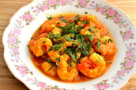 Карри-креветки с рисом