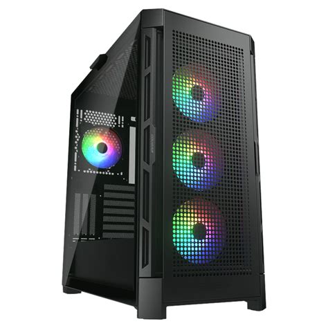 Корпус Cougar Duoface RGB: включение подсветки