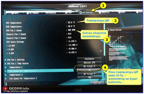 Настройка вентиляторов через BIOS ASRock