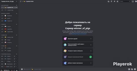 Настройка дискорд сервера