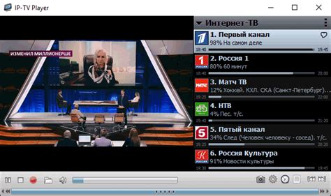 Настройка доступа к телевизионным каналам