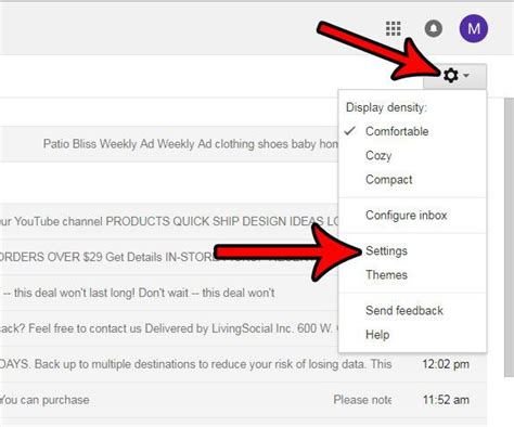 Настройка почты по умолчанию в Gmail