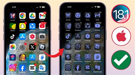 Настройка приложения на iPhone