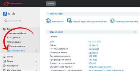 Настройка DNS-записей в панели управления доменом