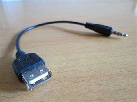 Настройка USB-подключения через AUX