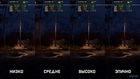 Настройки графики в игре Сталкер Аномалия