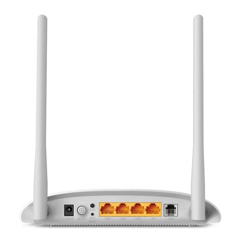 Начало настройки модема TP-Link TD-W8961N