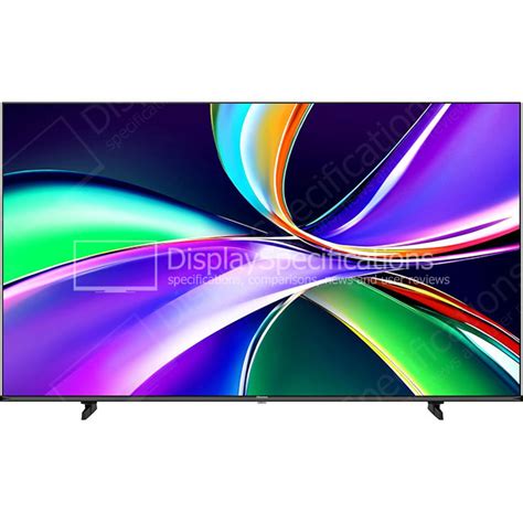 Начало установки телевизора Hisense 50E7Q