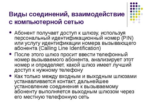 Номер идентификации абонента (AOC)