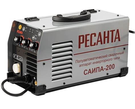 Описание полуавтомата Ресанта 200 ампер