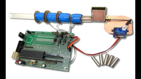 Описание проекта гаусс пушки на Arduino