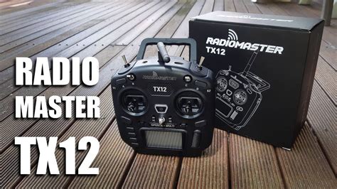 Описание пульта Radiomaster TX12
