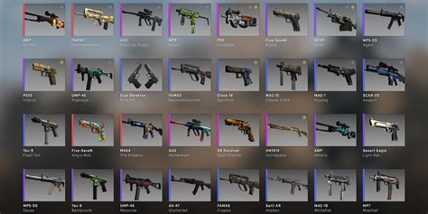 Определение фрейма скина в CS:GO