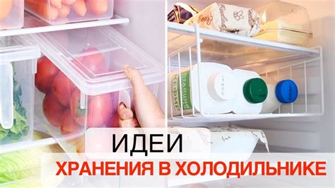 Организация продуктов в холодильнике: секреты сохранения