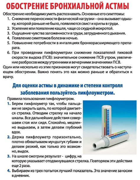Основные методы лечения астмы