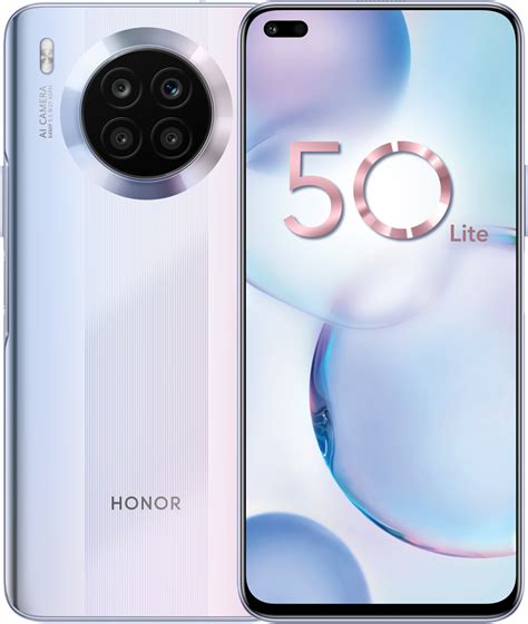 Основные параметры камеры на Honor 50 Lite