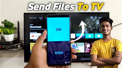Основные функции приложения send files to tv