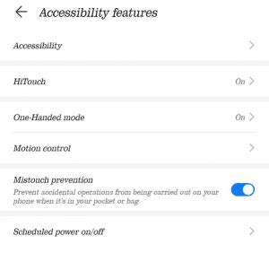 Отключение защиты Samsung от случайного касания