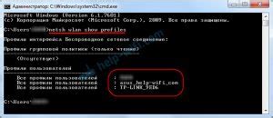 Очистка от заражения с помощью команды